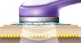 Ultraschall Therapie mit V-Sonic bei Simply Enjoy Vitalwellen Therapie bei Schmerzen und Verspannungen